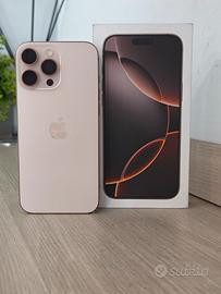 IPHONE 16 PRO MAX 256GB PARI AL NUOVO