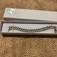 Bracciale  in argento e zirconi tipo Chanel