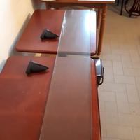 Mensole in vetro con reggimensola