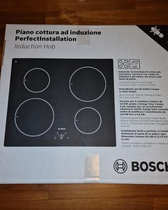 Piano cottura a induzione Bosch + set di pentole