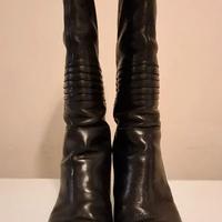 Stivali 👢 Janet&Janet vera pelle neri TG 37