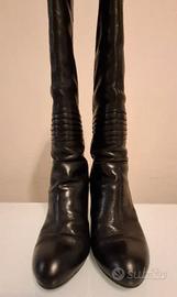 Stivali 👢 Janet&Janet vera pelle neri TG 37