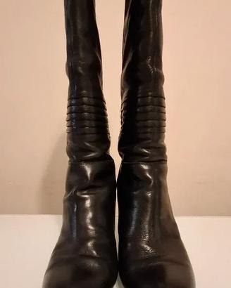 Stivali 👢 Janet&Janet vera pelle neri TG 37