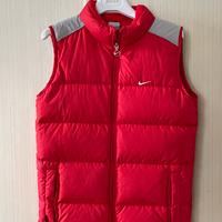 Giubbotto Smanicato/Gilet Vintage rosso Nike