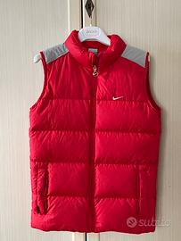 Giubbotto Smanicato/Gilet Vintage rosso Nike