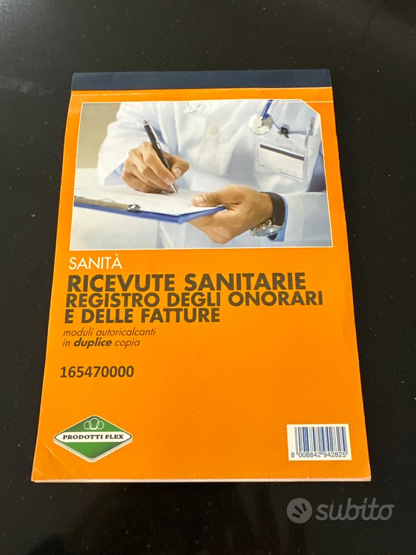 Bollettario ricevute sanitarie - Arredamento e Casalinghi In vendita a Roma
