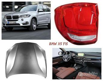Bmw X5 musata cofano paraurti fanale cerchi F15