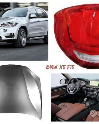 Bmw X5 musata cofano paraurti fanale cerchi F15