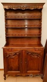 Credenza due ante e piattaia