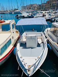 barca modello Blu line 19 plus