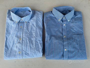 Set di 2 camicie azzurrw a righe OVS