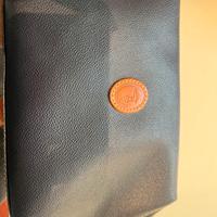 Pochette Trussardi in pelle martellata