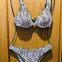 Bikini Tezenis con stampa zebrata