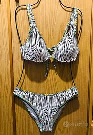 Bikini Tezenis con stampa zebrata