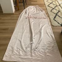 Tende rosa in shantung