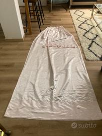 Tende rosa in shantung