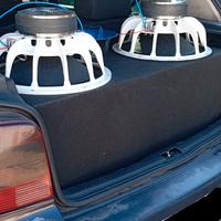 2 subwoofer lfr lu15se con box