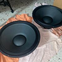 2 Subwoofer 18 pollici Master Audio 800w RMS