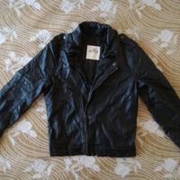 Giacca pelle hollister originale (usata) ragazzo