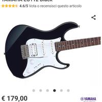 chitarra elettrica yamaha eg 121