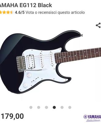 chitarra elettrica yamaha eg 121