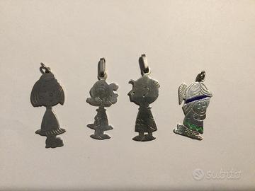 Ciondoli argento personaggi Peanuts