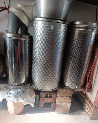 serbatoio acciaio inox varie misure