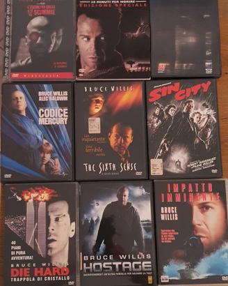 DVD DISC 8 film con Bruce Willis