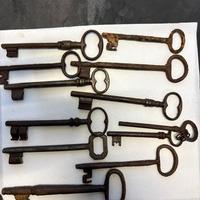 Antiche chiavi armadio vintage antiche