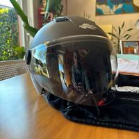 Casco scooter verde militare marca KAPPA taglia S