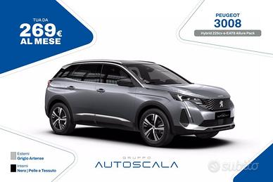 PEUGEOT 3008 Hybrid 225cv e-EAT8 Allure Pack