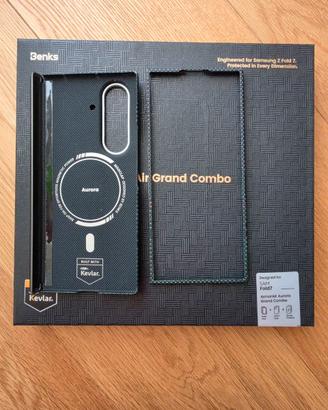 COVER BENKS Z FOLD 7 Aurora ArmorAir Case - usata