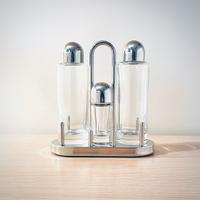 Set per condimenti design E.sottsass (Alessi)
