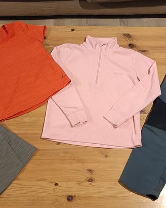 abbigliamento tecnico 5/6 anni
