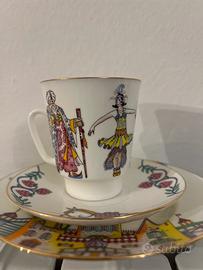 Tazza da tè finissima porcellana, pezzo unico