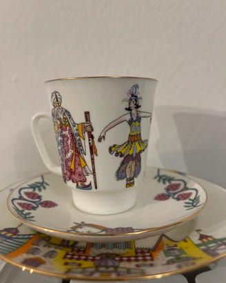Tazza da tè finissima porcellana, pezzo unico