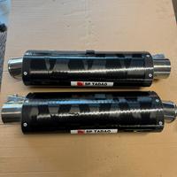 Marmitte universali in carbonio