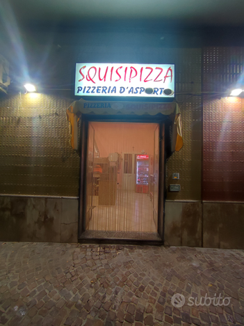 Vendita pizzeria d'asporto