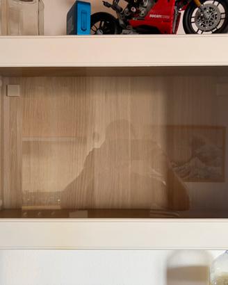 Besta con anta in vetro 60x20x38