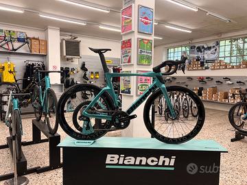BIANCHI OLTRE RC DURA-ACE DI2 COLORE CHR/CELESTE