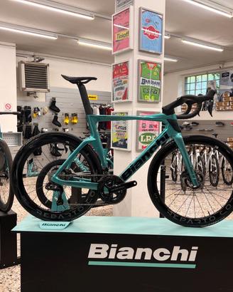 BIANCHI OLTRE RC DURA-ACE DI2 COLORE CHR/CELESTE