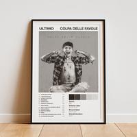 Poster Ultimo "Colpa delle favole" A3