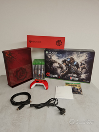 Console Xbox One S 2TB Limited Gears of War 4 + 8