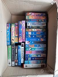 Vhs cartoni Disney originali e film