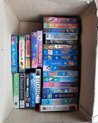 Vhs cartoni Disney originali e film