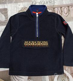 Felpa pile Napapijri taglia 4 anni