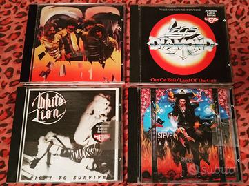 CD rock glam heavy speed thrash death black