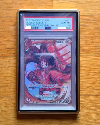Luffy Oda Signed - Jap PSA 10