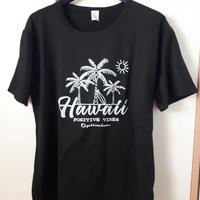 Tshirt nera Hawaii XL unisex