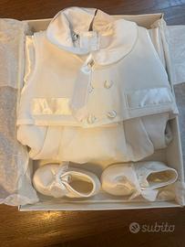 Tutina battesimo e scarpette